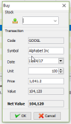 Buy Dialog Buy Dialog